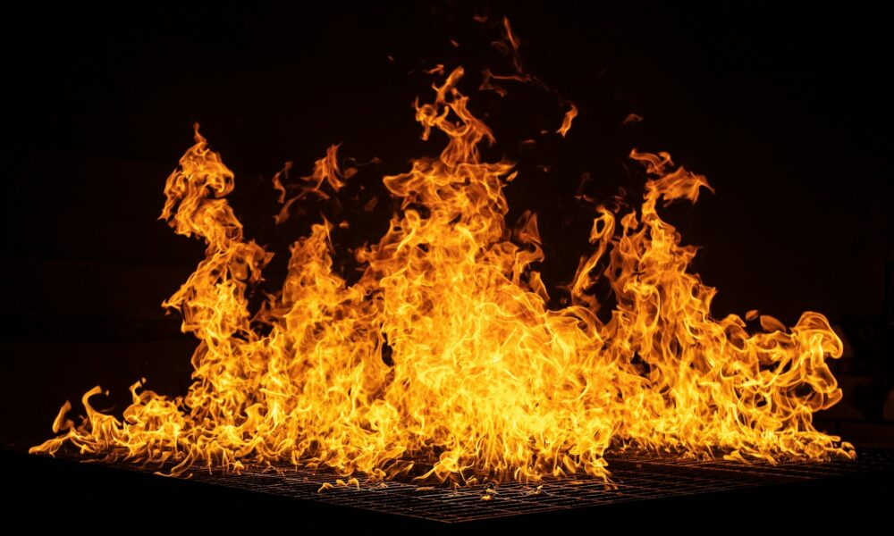 Faith Endures as Congregation Worships After Church Fire