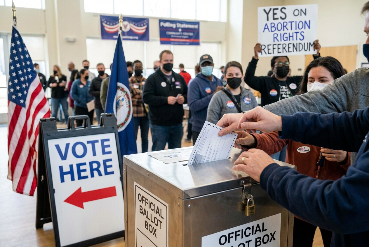 Virginia Voters Face Key Abortion Amendment Choice