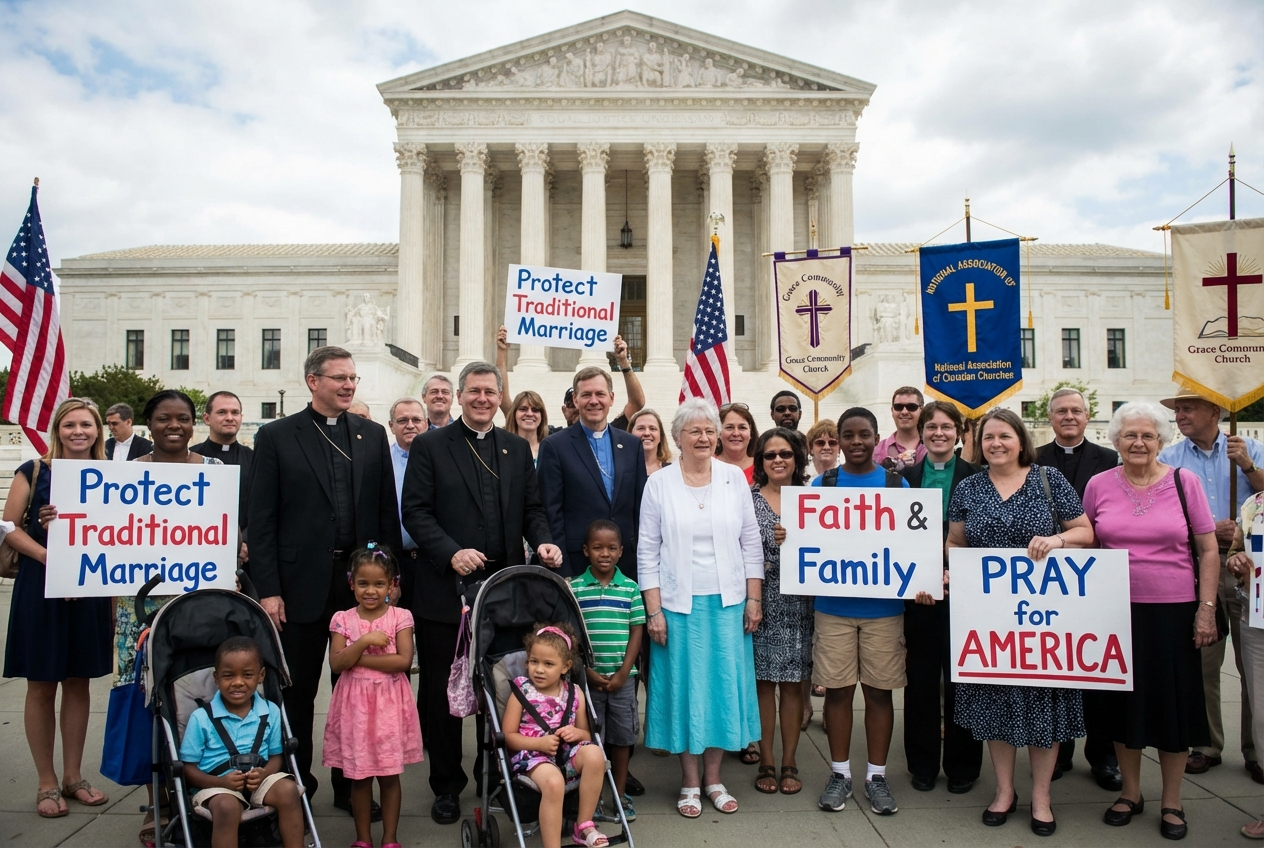 Coalition Seeks to Reverse Same-Sex Marriage Ruling