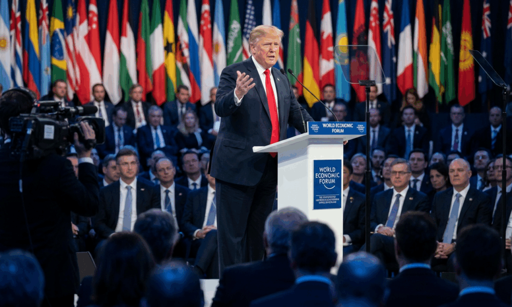 Trump Stands Firm on Faith, Freedom at Davos