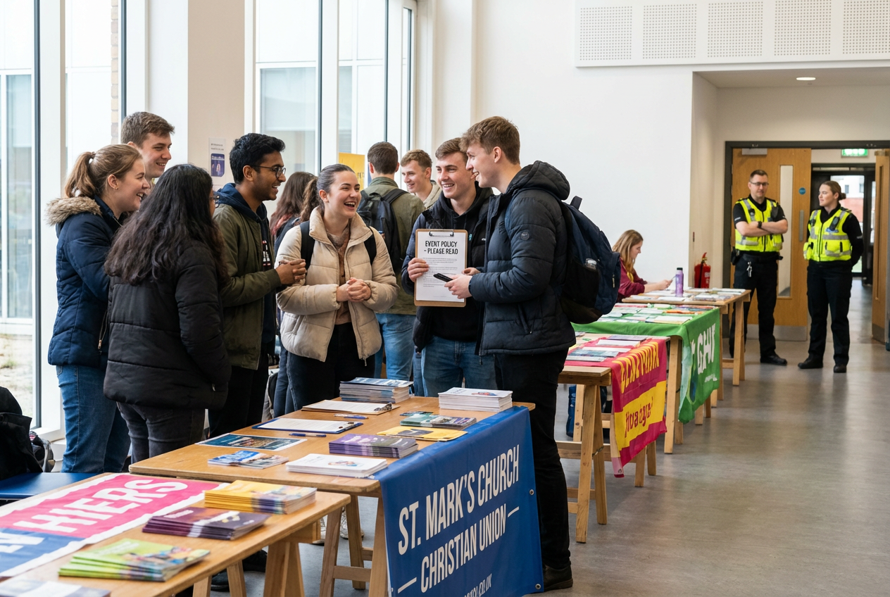 Church Regains Stall at University Fair After Ban