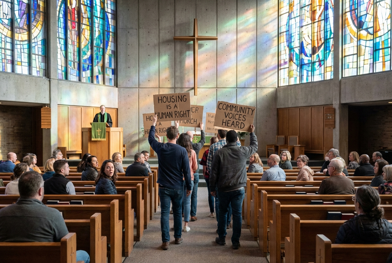 Minnesota Church Targeted Amid Immigration Debate