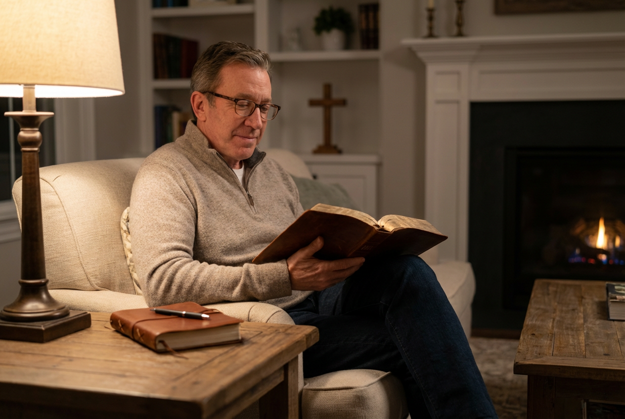 Tim Allen Completes Full Bible Reading Journey