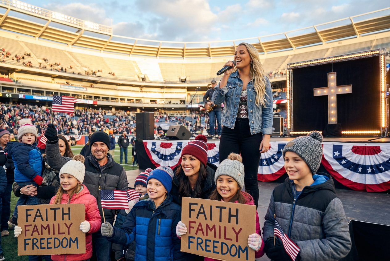 Gabby Barrett Stirs Debate with Faithful Performance