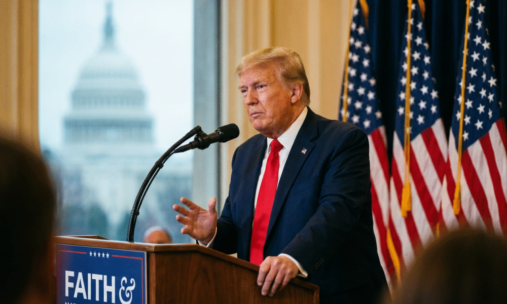 Trump's Actions Reflect Christian Values This Week
