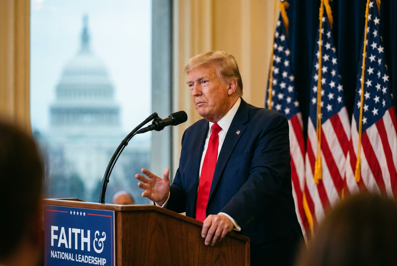 Trump's Actions Reflect Christian Values This Week