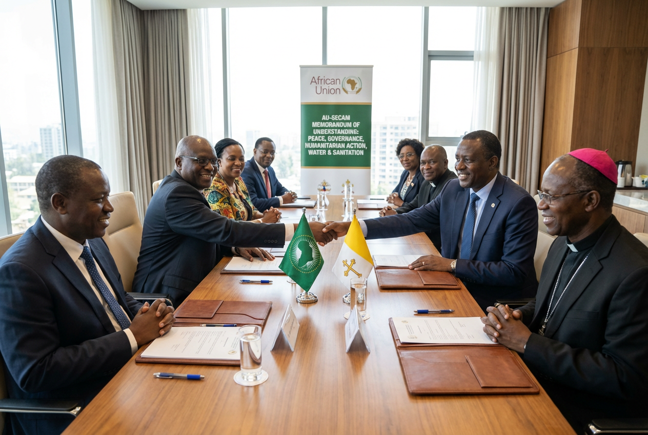 African Union and Church Forge New Pact for Peace