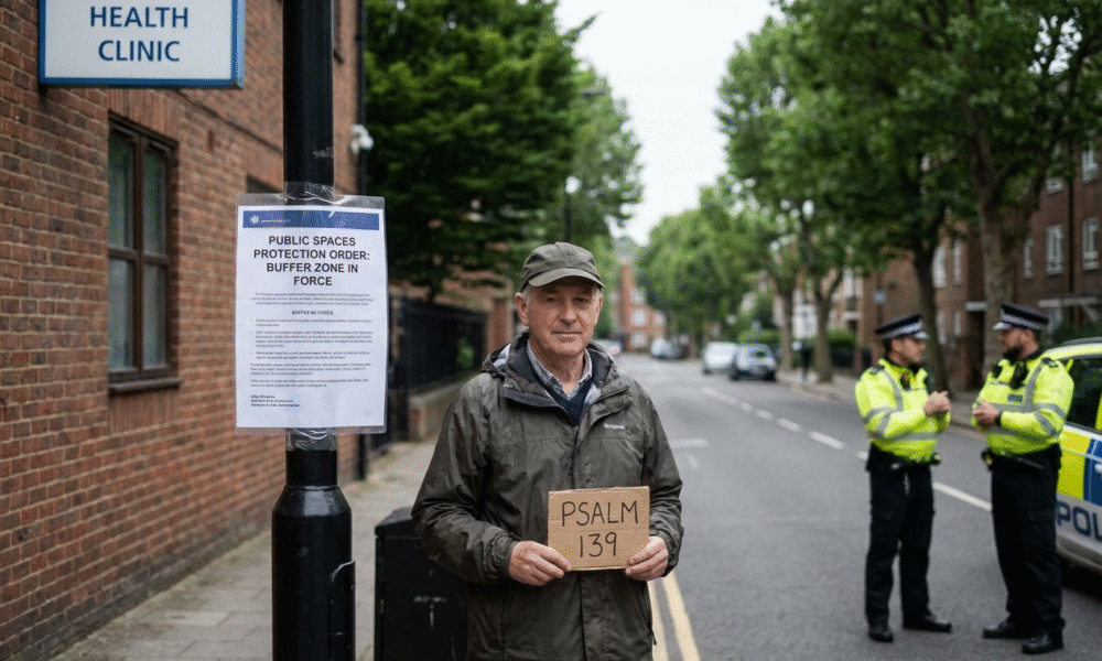 Christian's Bible Verse Fine Sparks Free Speech Battle