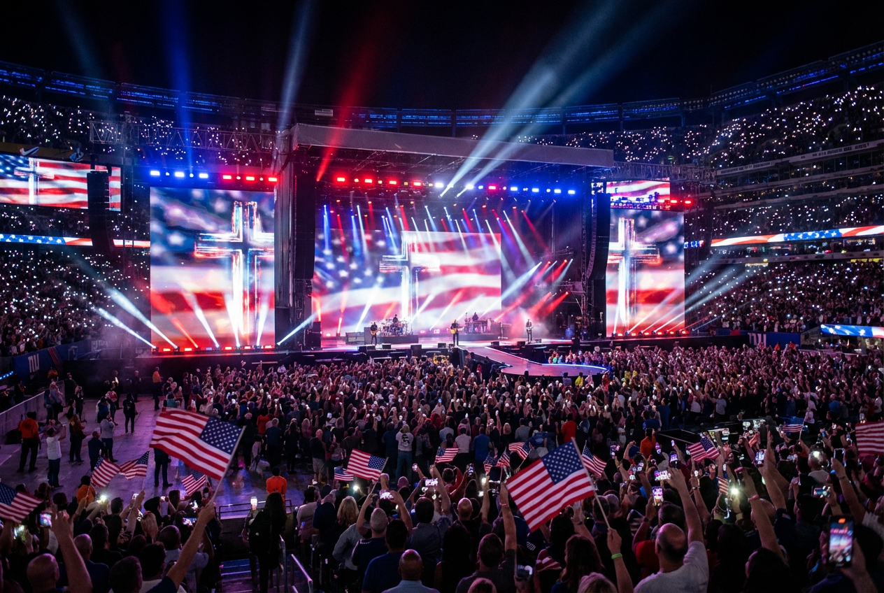 Faith Shines in All-American Halftime Show