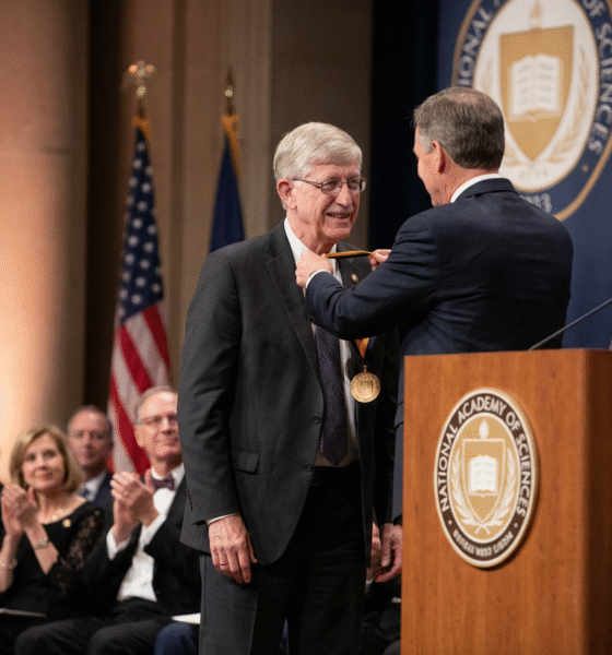Francis Collins Honored for Faithful Scientific Leadership