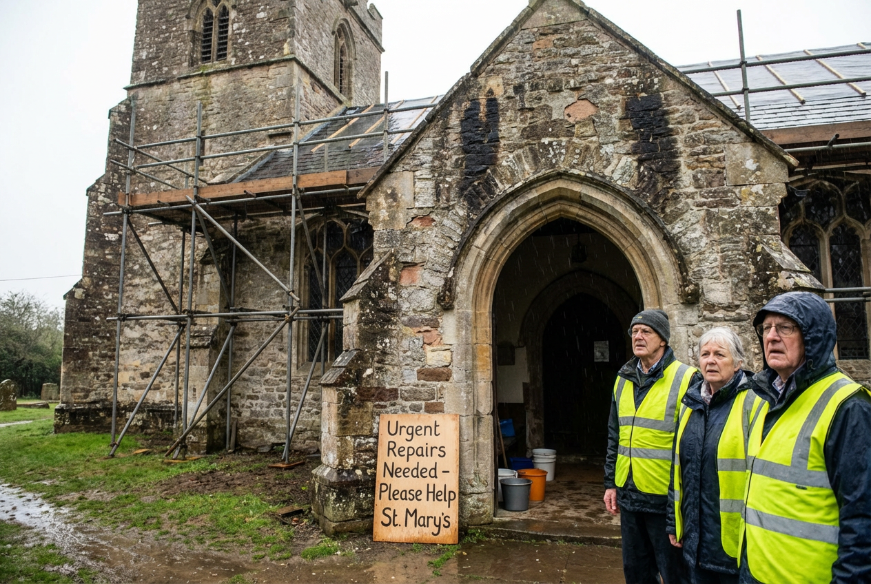Starmer Cuts Leave Churches Repair-Fundless