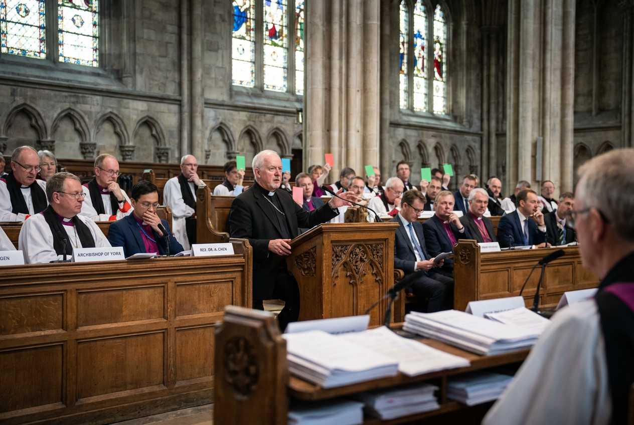 CofE Synod Fails to End Marriage Debate
