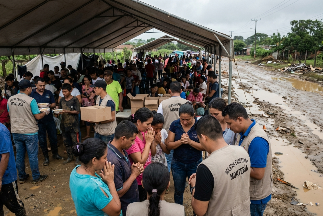 Faith Rises as Colombia Faces Historic Floods