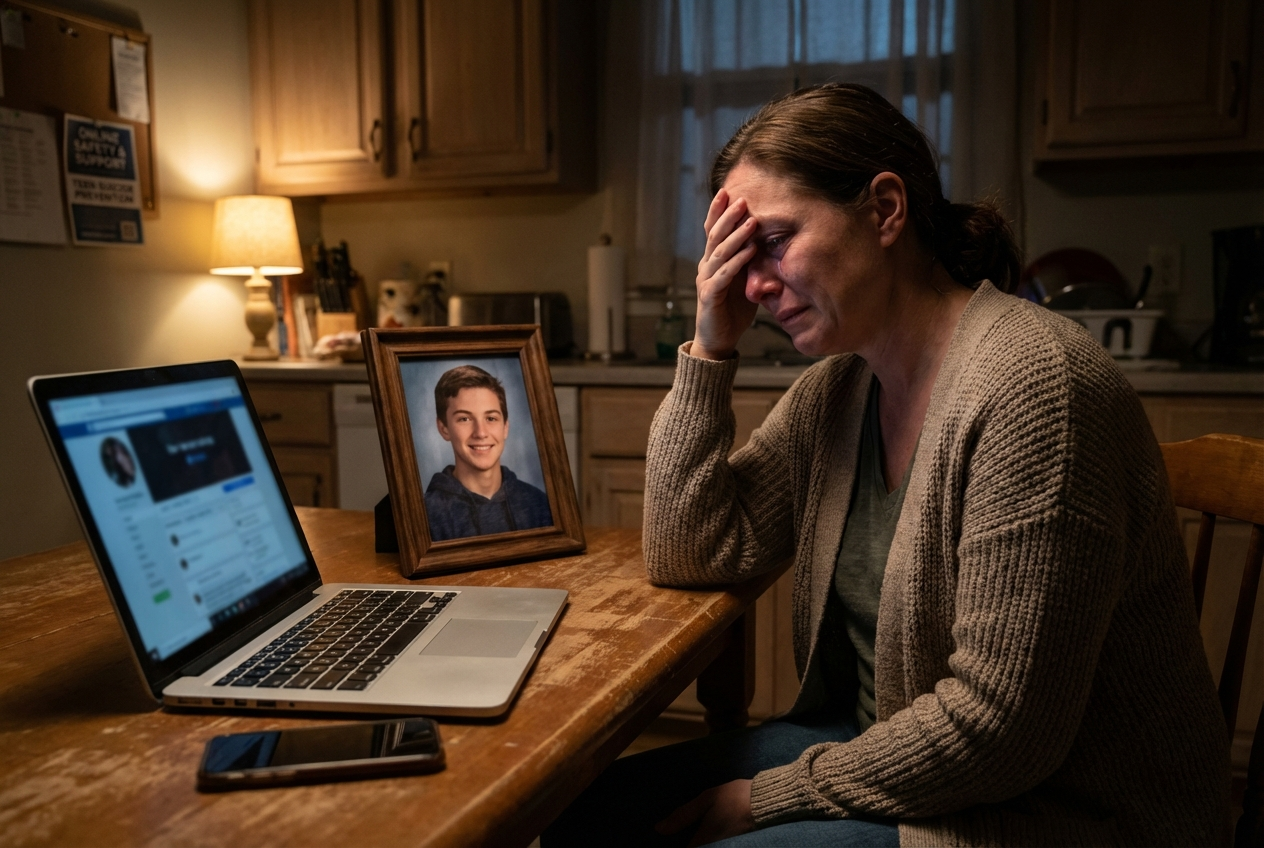 Mother Demands Justice, Big Tech Accountability