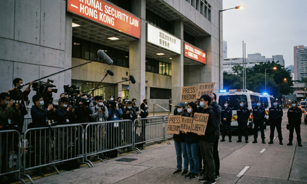 Jimmy Lai Sentenced: Religious Liberty at Stake