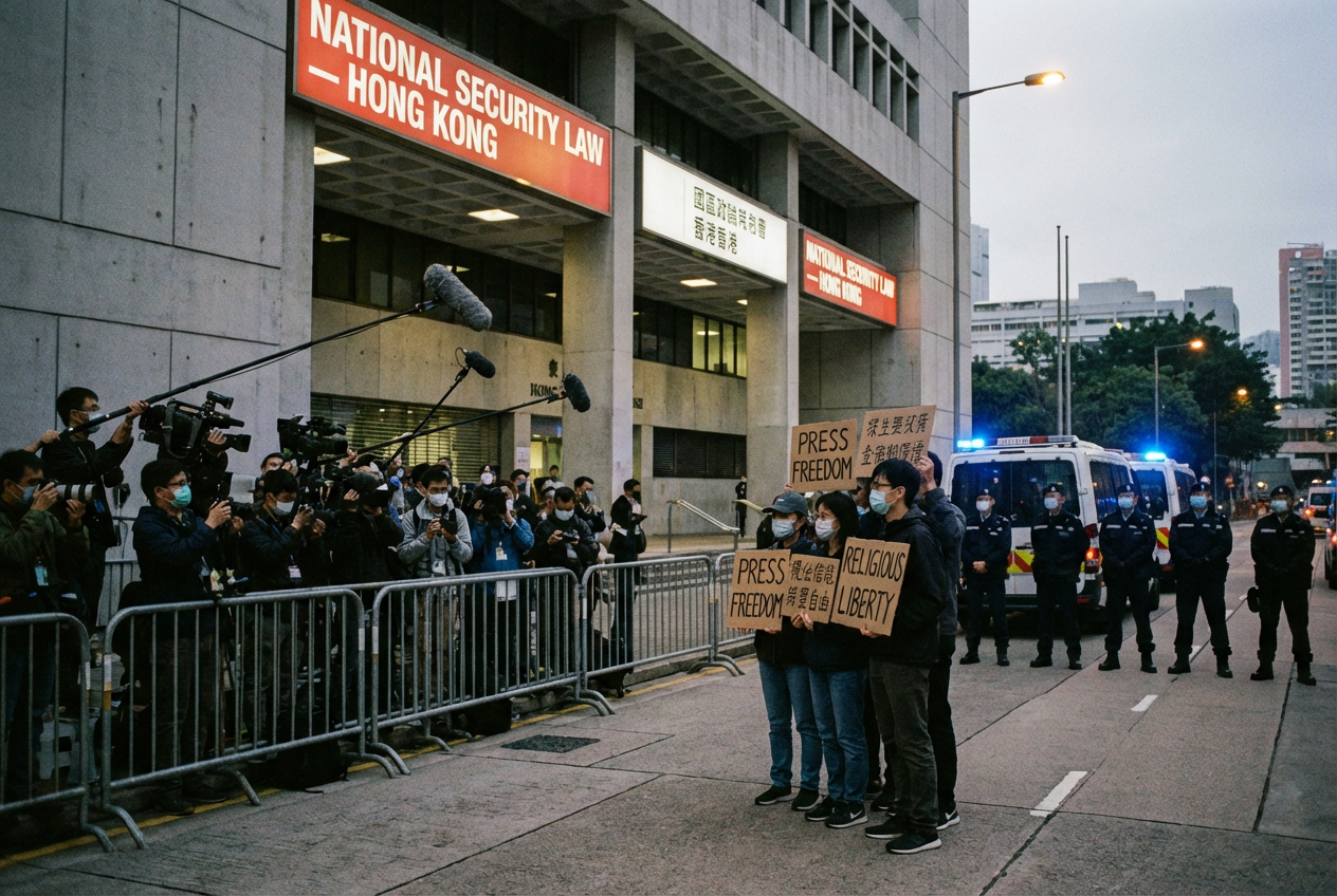 Jimmy Lai Sentenced: Religious Liberty at Stake