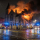 Fire Ravages Historic London Methodist Church