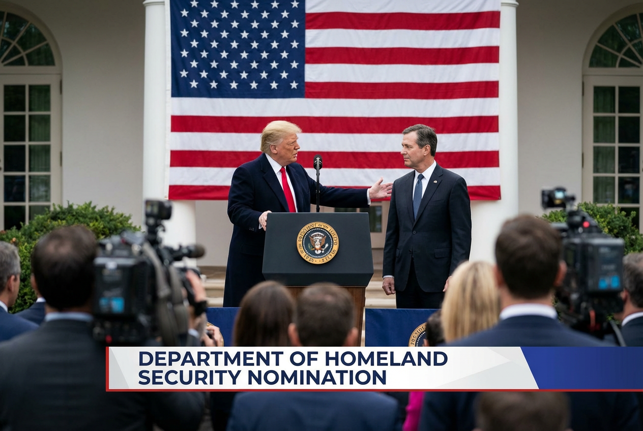 Trump's DHS Nomination Ignites Fresh Hope for Faithful Border Vigilance – God's Hand at Play?