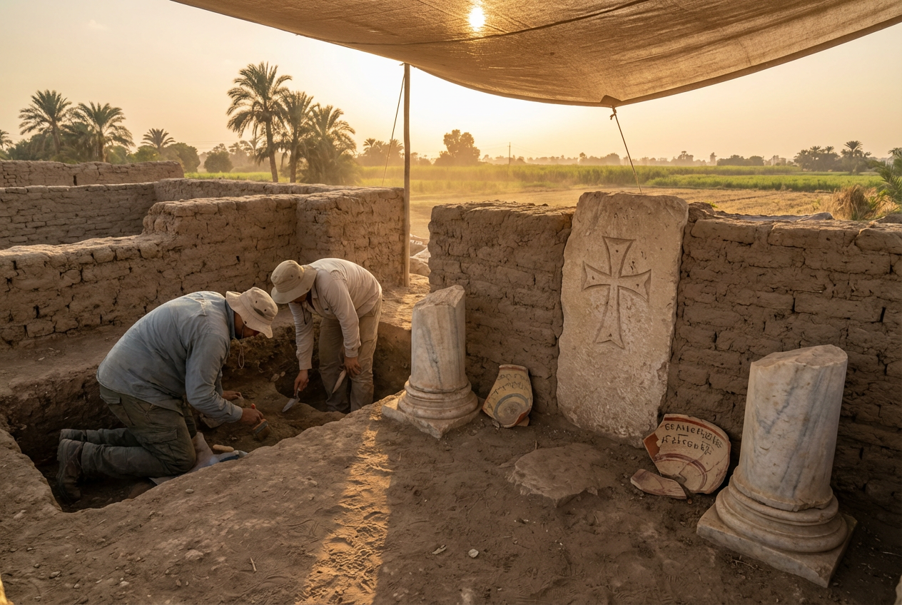 Egyptian Monastery Discovery Sheds Light on Early Christian Life