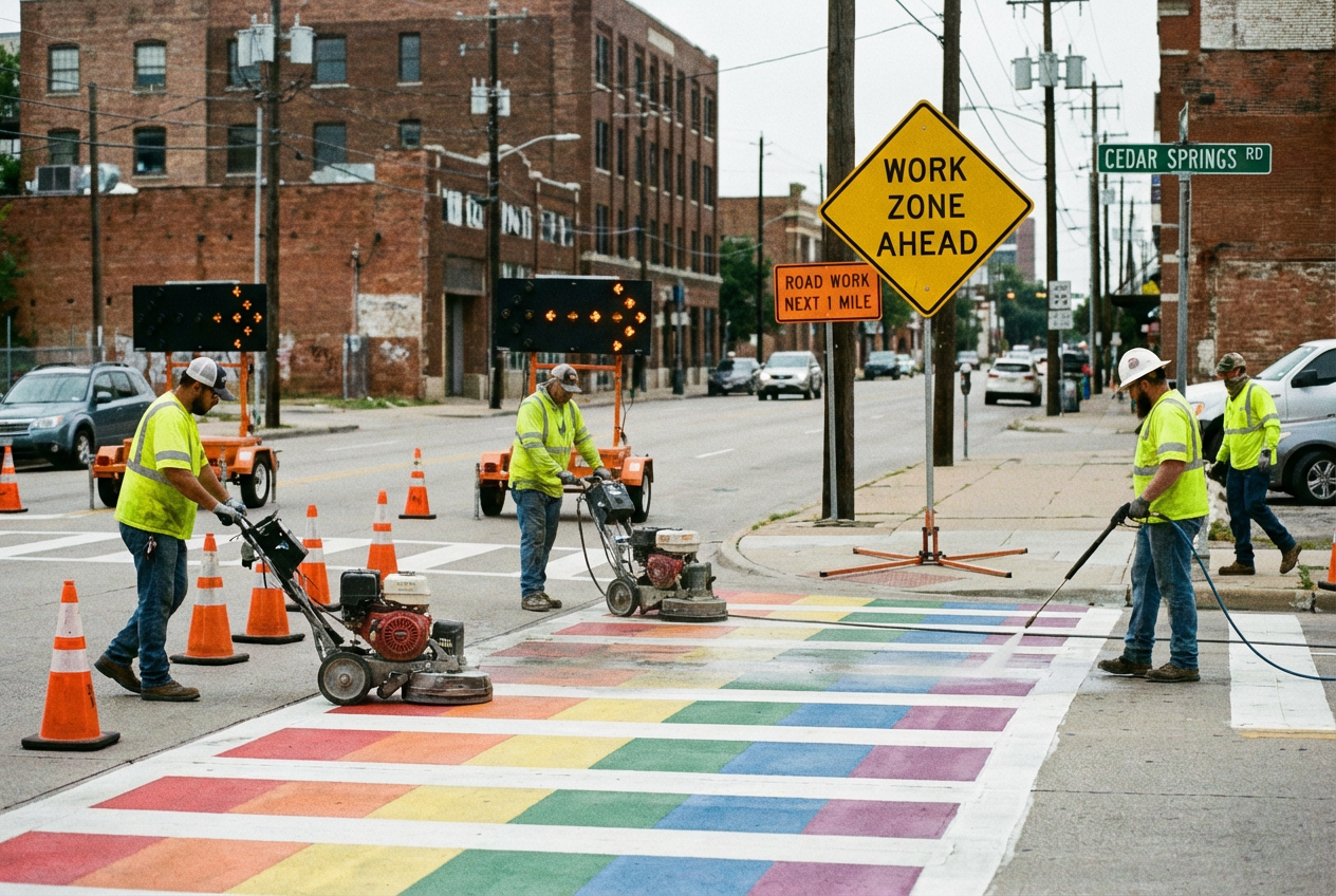 Challenging Times Test Faith as Vibrant Symbols Vanish from Urban Streets