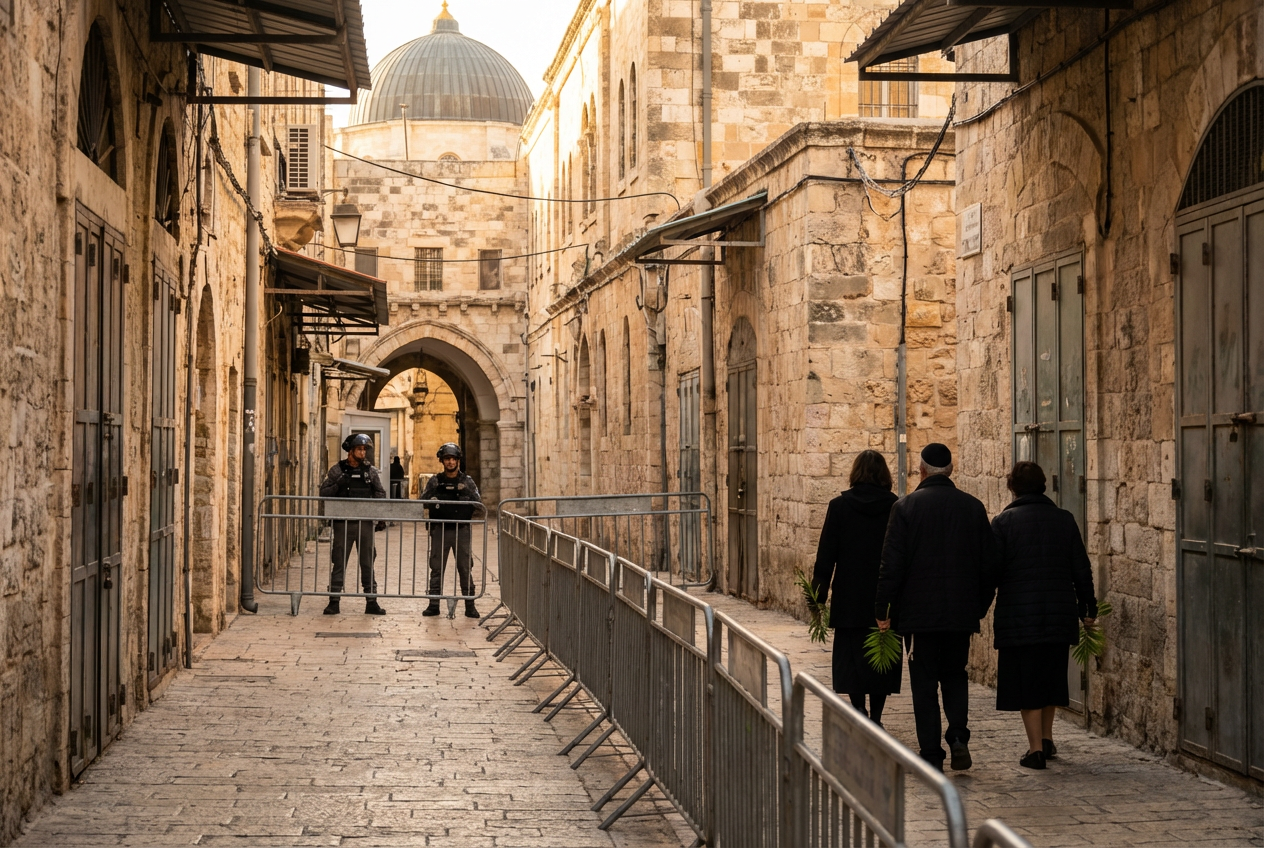 Faith Endures as Holy Week Faces Unprecedented Challenges in Jerusalem