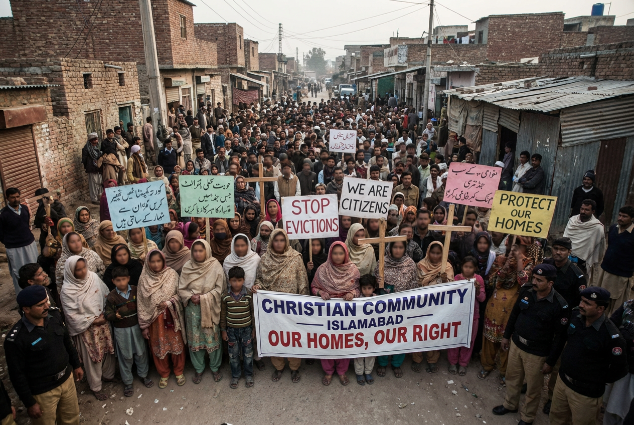 Believers Stand Firm: Pakistan's Christians Face New Tests of Faith in Home Evictions Threatening Marginalized Communities