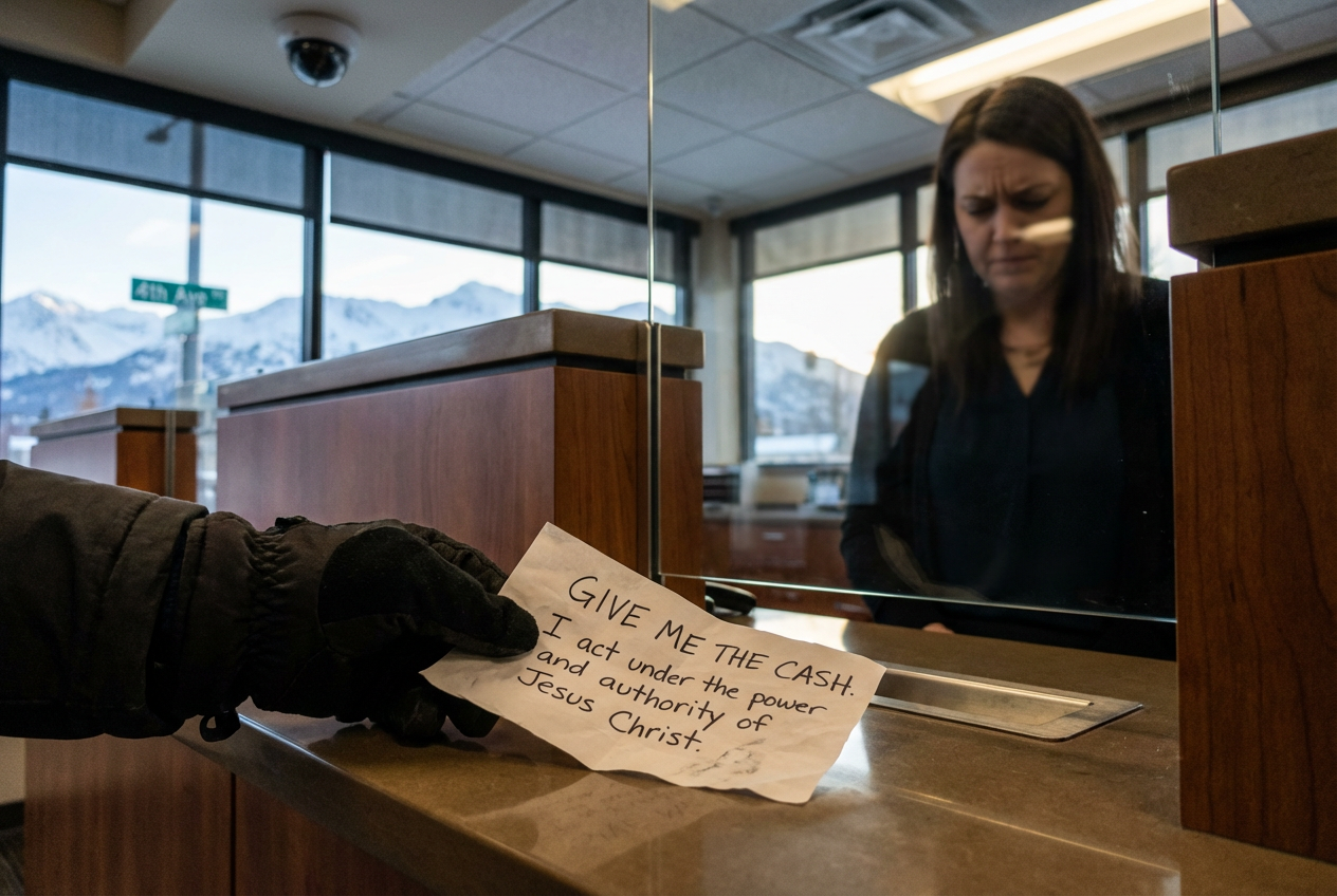 Jesus' Name Weaponized in Anchorage Bank Heist – Faith Tested, Dismissal Follows