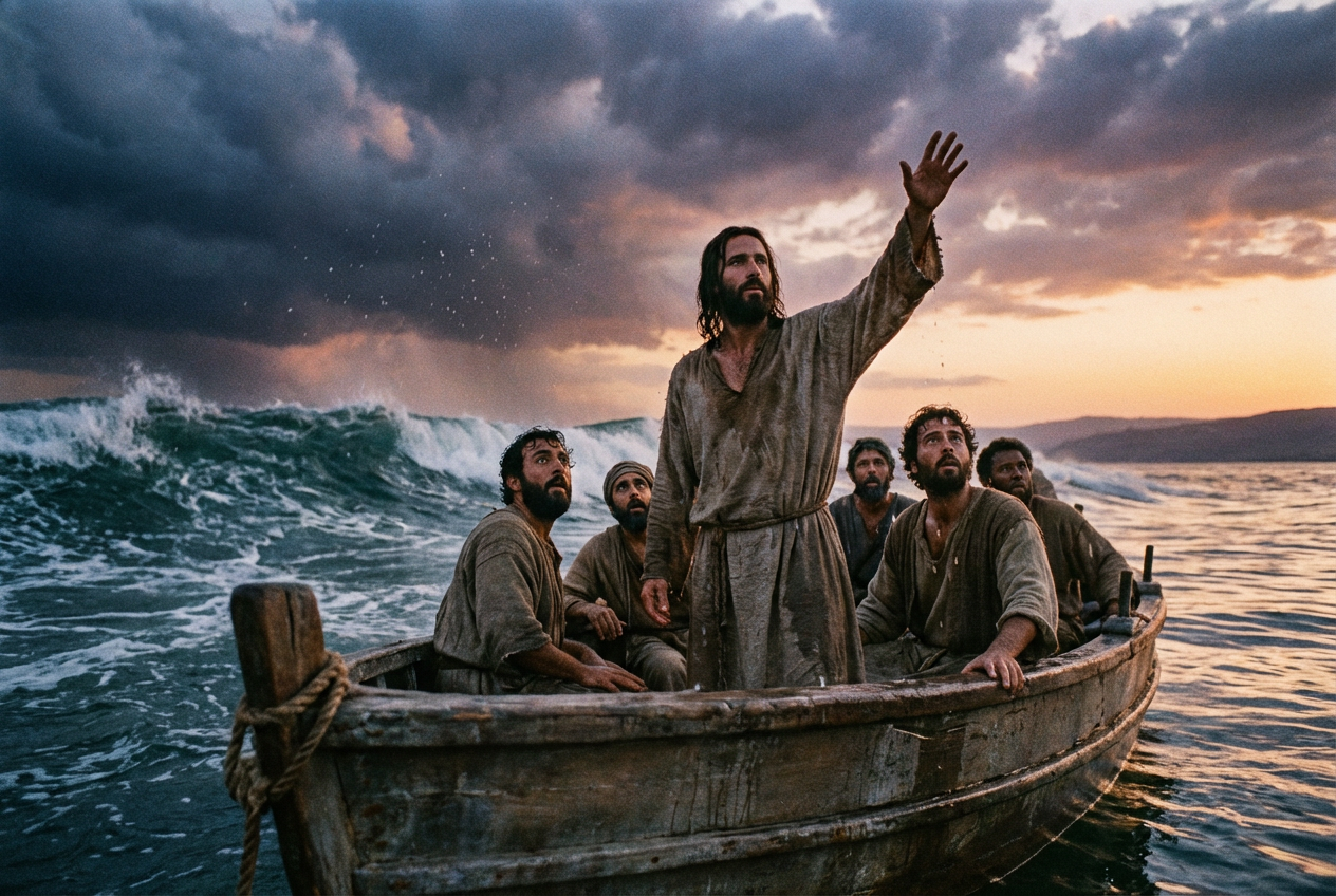 When Jesus Commanded the Storm: Divine Power Over Chaos Unveiled