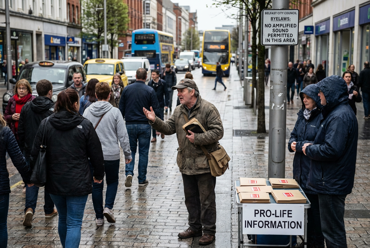 Concerning Development in Belfast Threatens Religious Expression and Pro-Life Advocacy – Where Does God's Truth Stand?