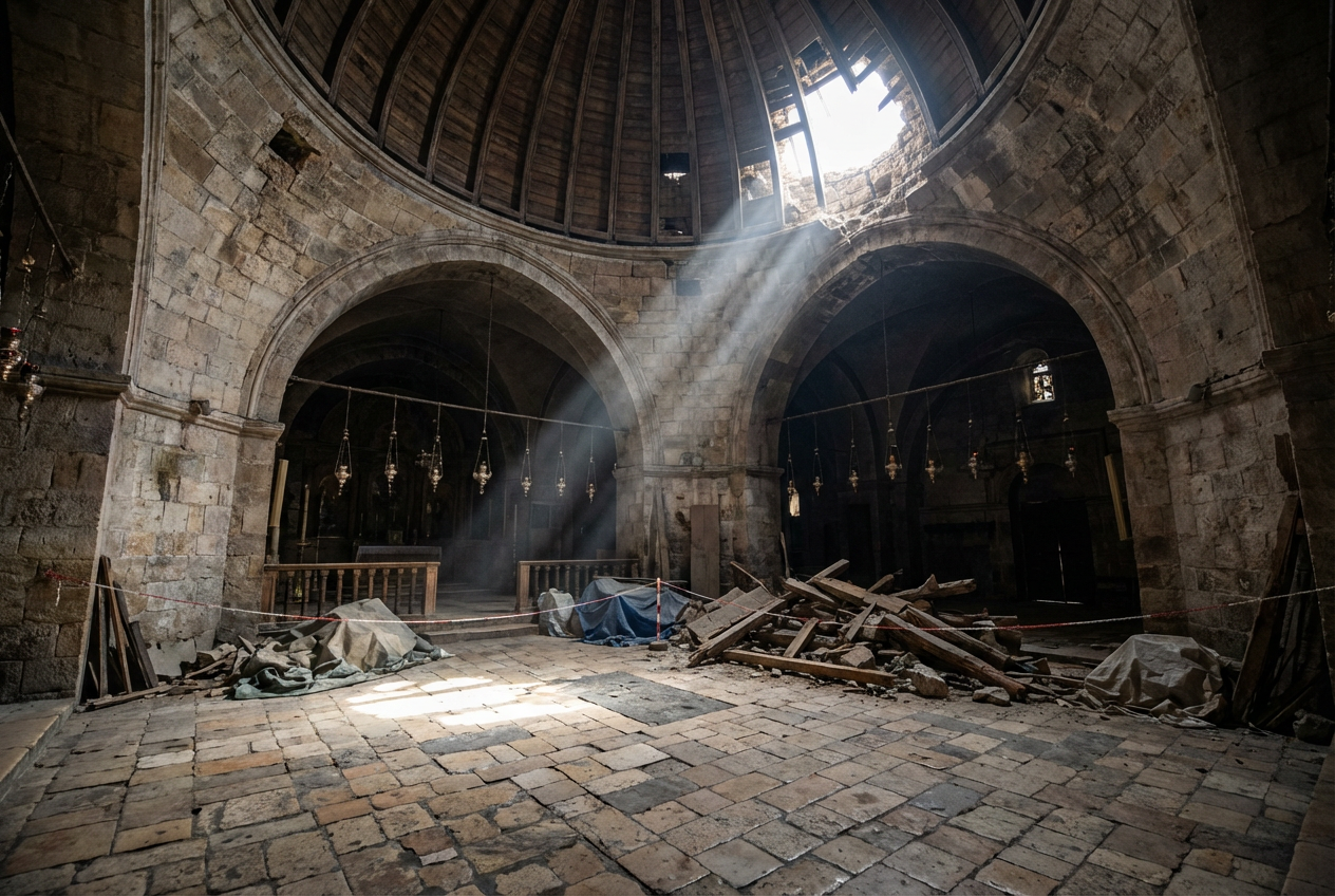 Disturbing Attack on Sacred Jerusalem Site: Faith Endures as Believers Seek God's Peace