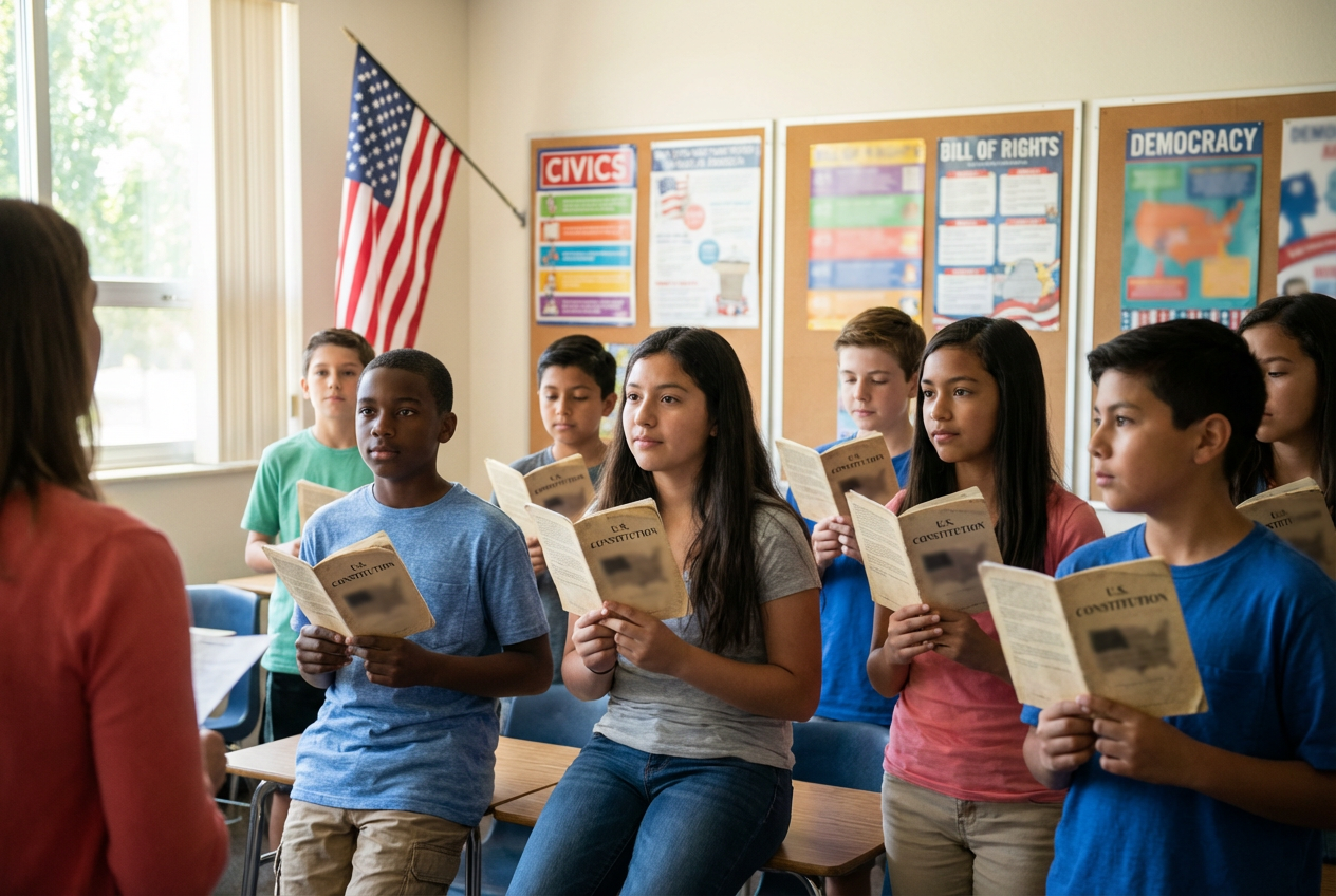 神的指导点亮宪法遗产之路，希望在年轻一代中振兴