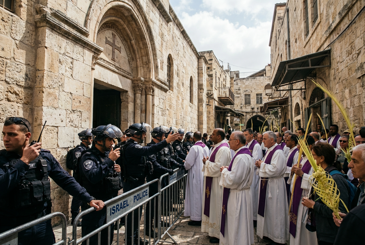 Netanyahu Restores Holy Sepulchre Access After Initial Palm Sunday Block