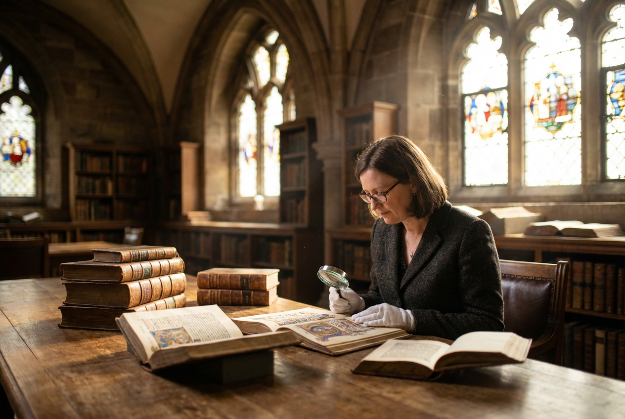 God's Story Continues to Unfold: Bede Librarian Steps Forward to Affirm Faith's Enduring Legacy in Britain