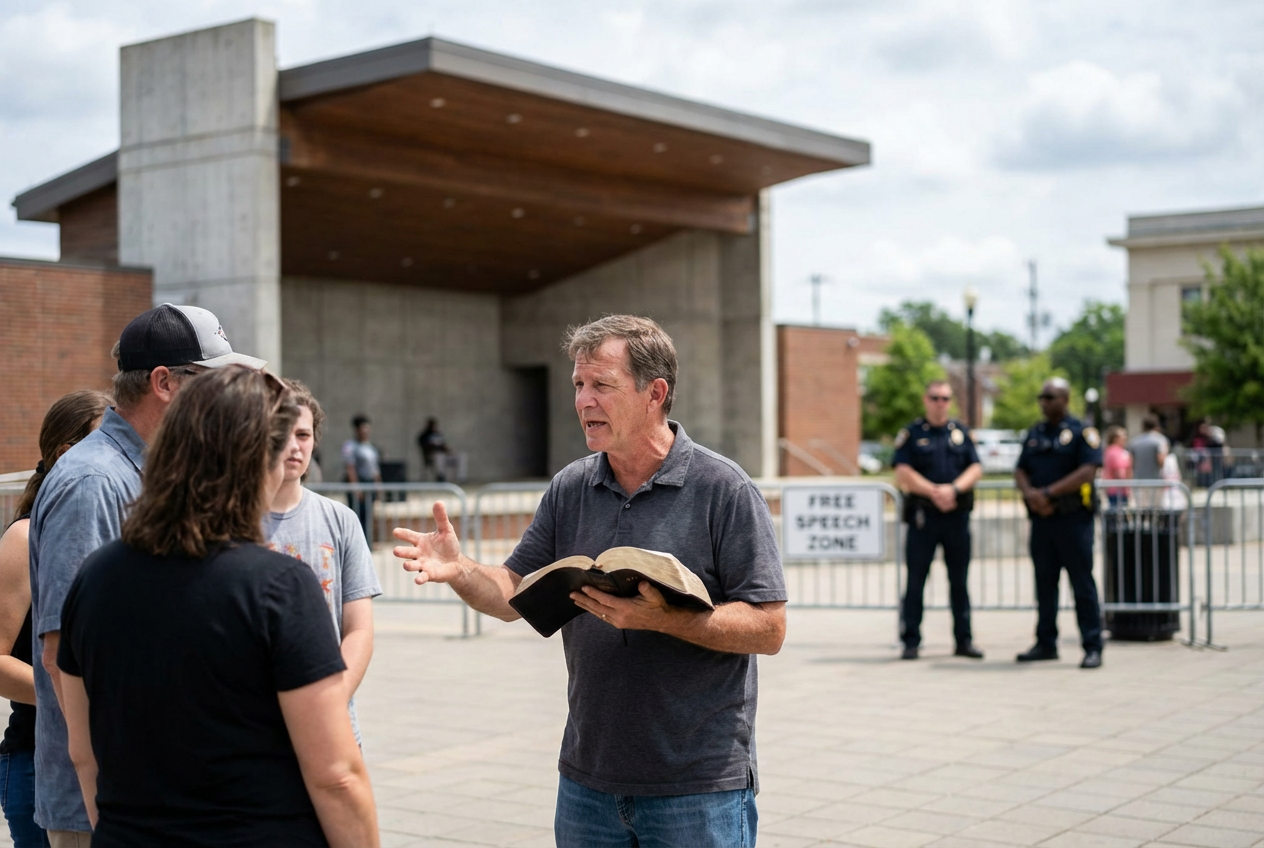 A Legal Victory Paves the Way for Unhindered Faith Protests Near Public Events