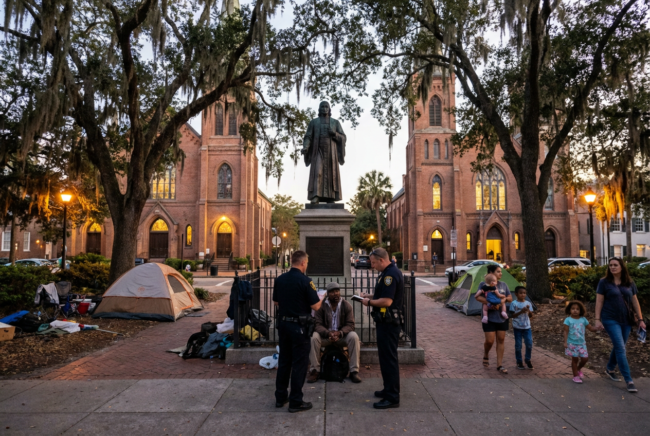 God's Sovereignty Beckons Revival Amid Savannah's Eroding Civic Sanctuaries