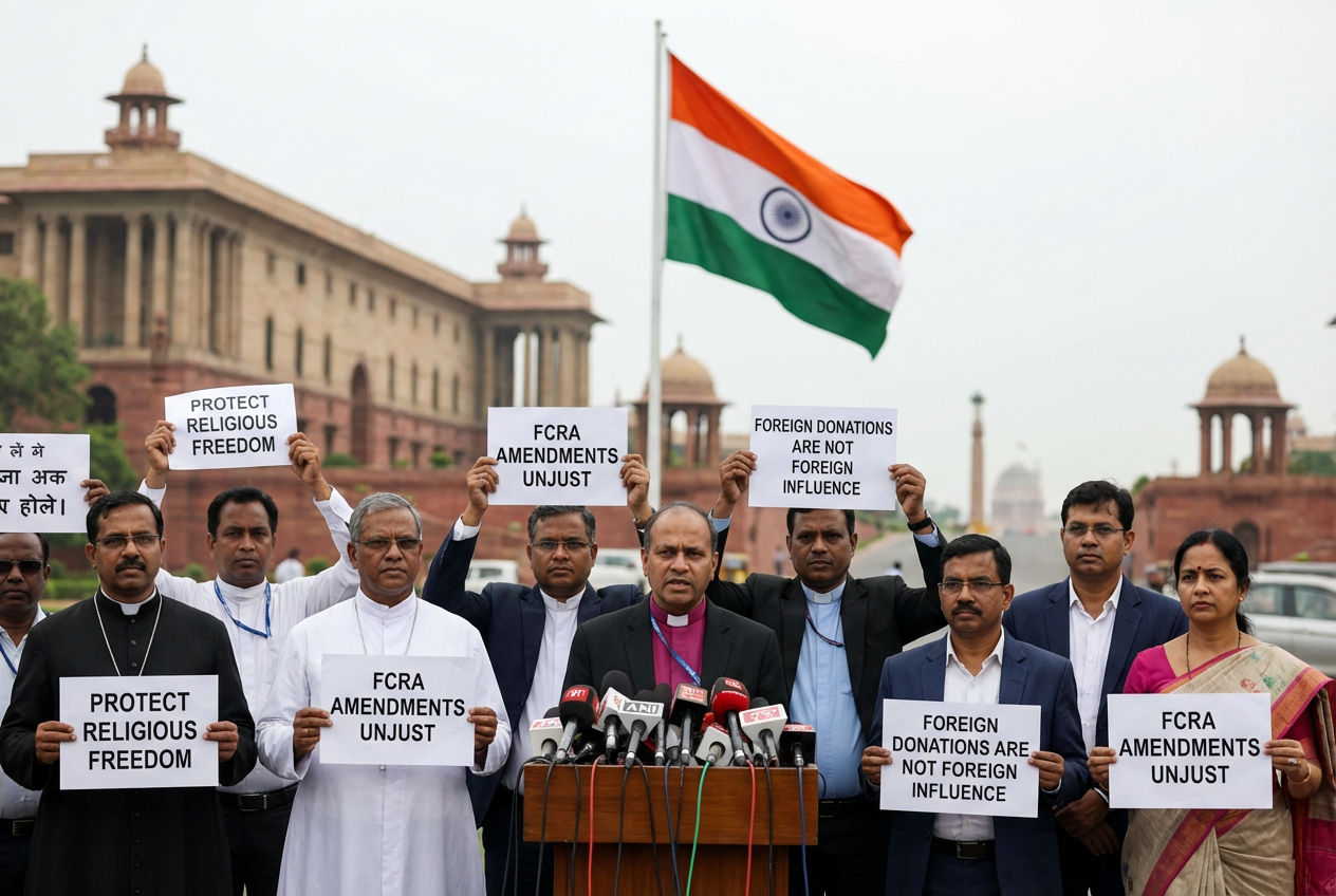 Believers' Protests Delay Alarming Move on Foreign Funds for Faith Groups