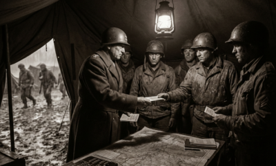 God's Prayer-Delivered Victory Shines in Battle's Fierce Gloom