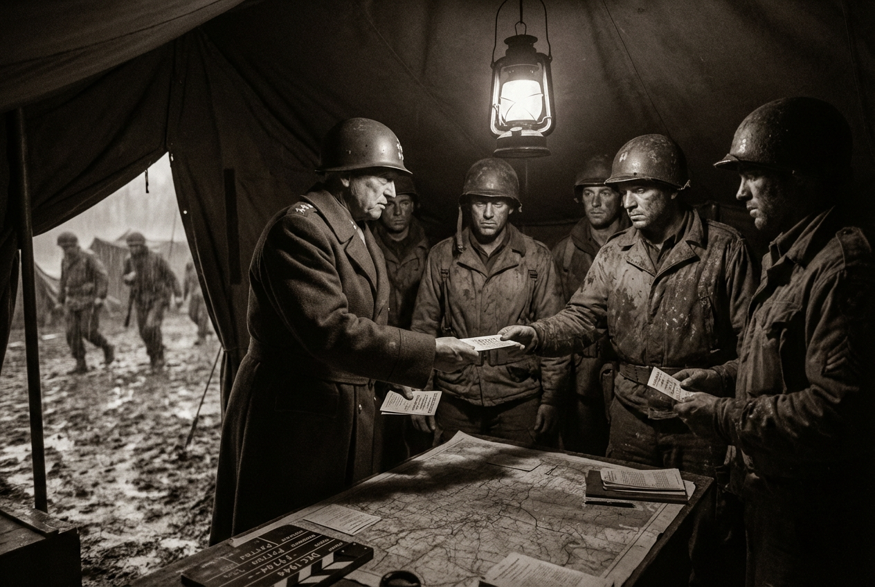 God's Prayer-Delivered Victory Shines in Battle's Fierce Gloom