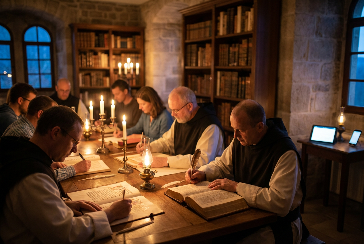 Monasteries Safeguarded Knowledge During Dark Times — What Protects It Now?
