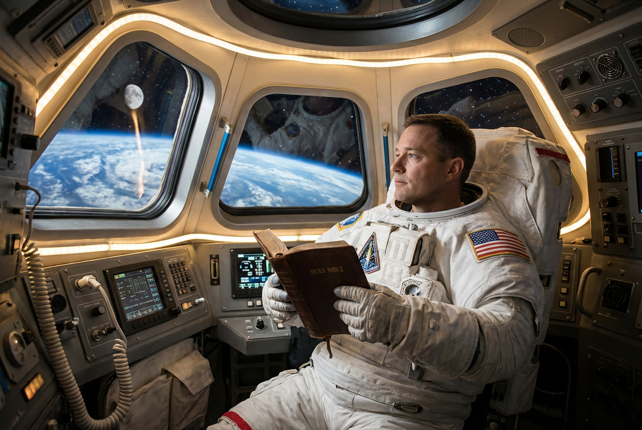 Christian Faith Soars Amid Humanity's Daring Lunar Leap