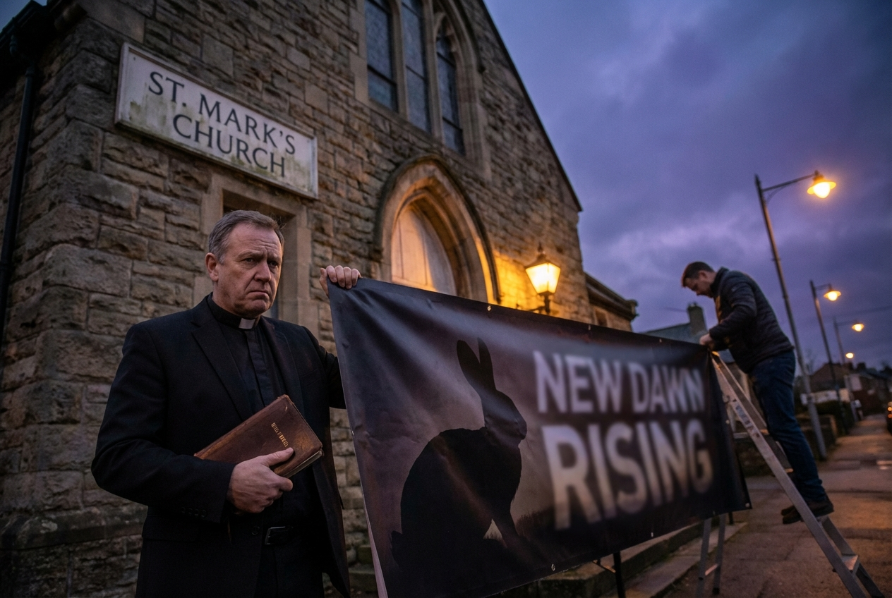 Church Easter Invite Sparks Controversy Over Secular Imagery and Faith Values