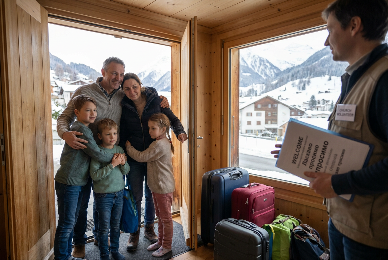 Swiss Churches Illuminate Path to Refugee Hope and Integration