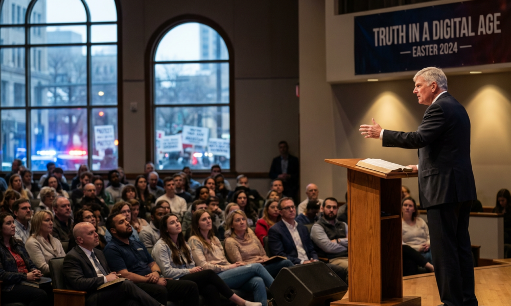 Franklin Graham Lights Biblical Path Through Minneapolis' Rising Tensions