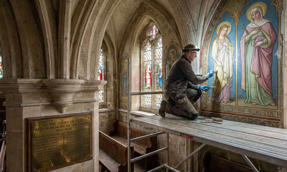 Hope Sparks New Life in Church Murals Celebrating Biblical Women