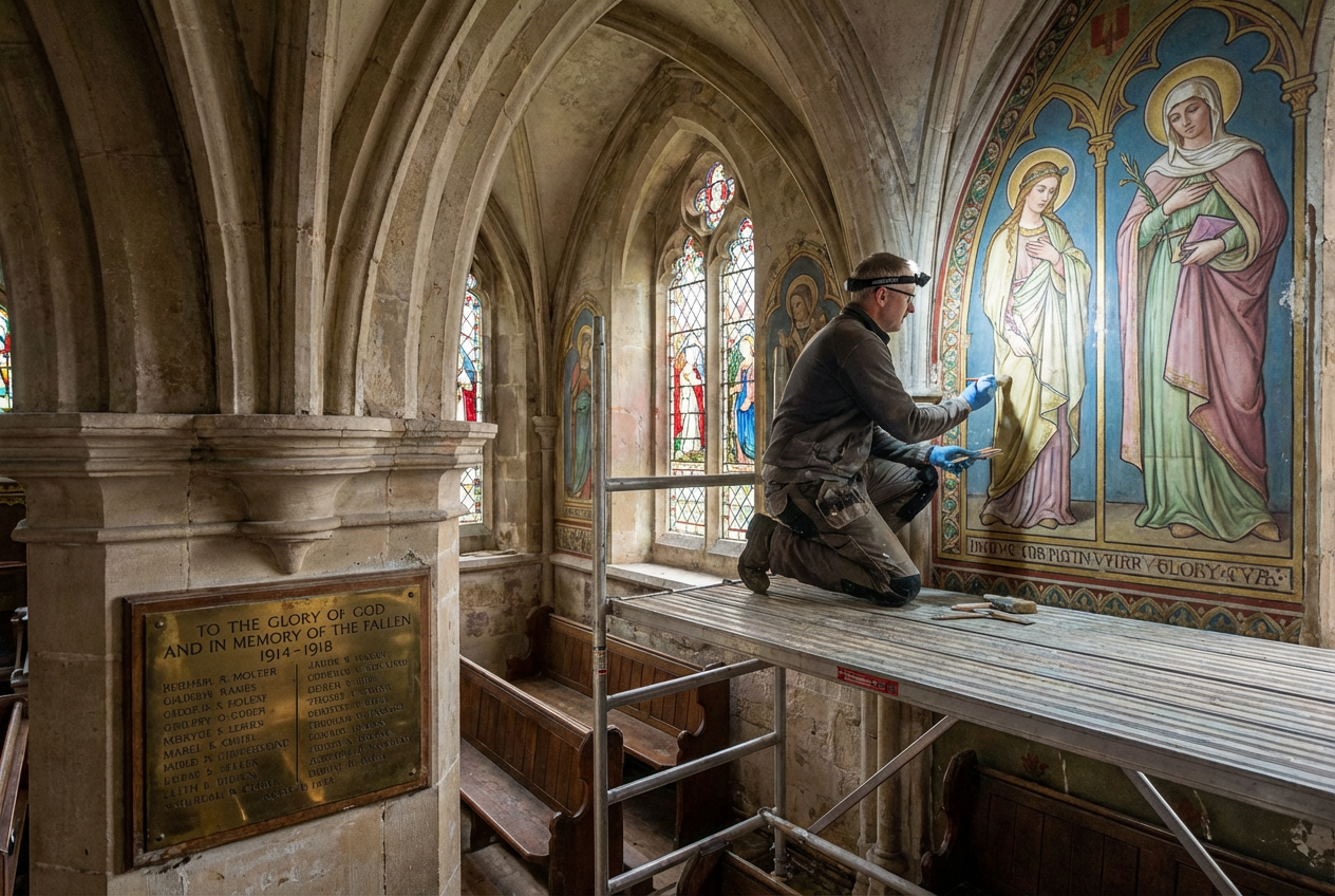 Hope Sparks New Life in Church Murals Celebrating Biblical Women