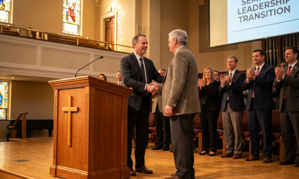 A Noteworthy Leadership Transition Sparks Hope at Southeastern Seminary