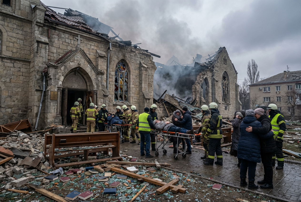 Disturbing Reports Emerge of Church Attacks in Ukraine