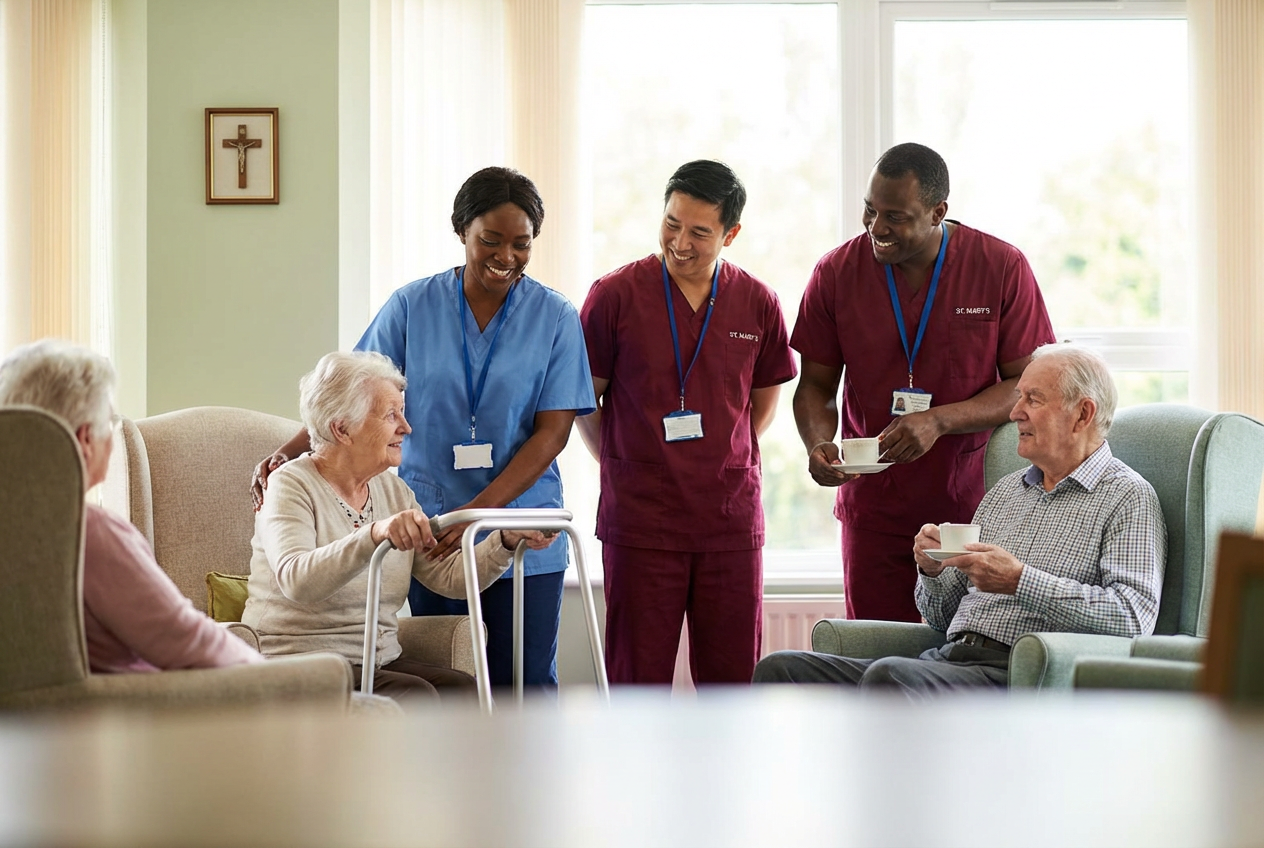 Call to Prayer: Immigration's Hidden Strength in Christian Elder Care Unveiled